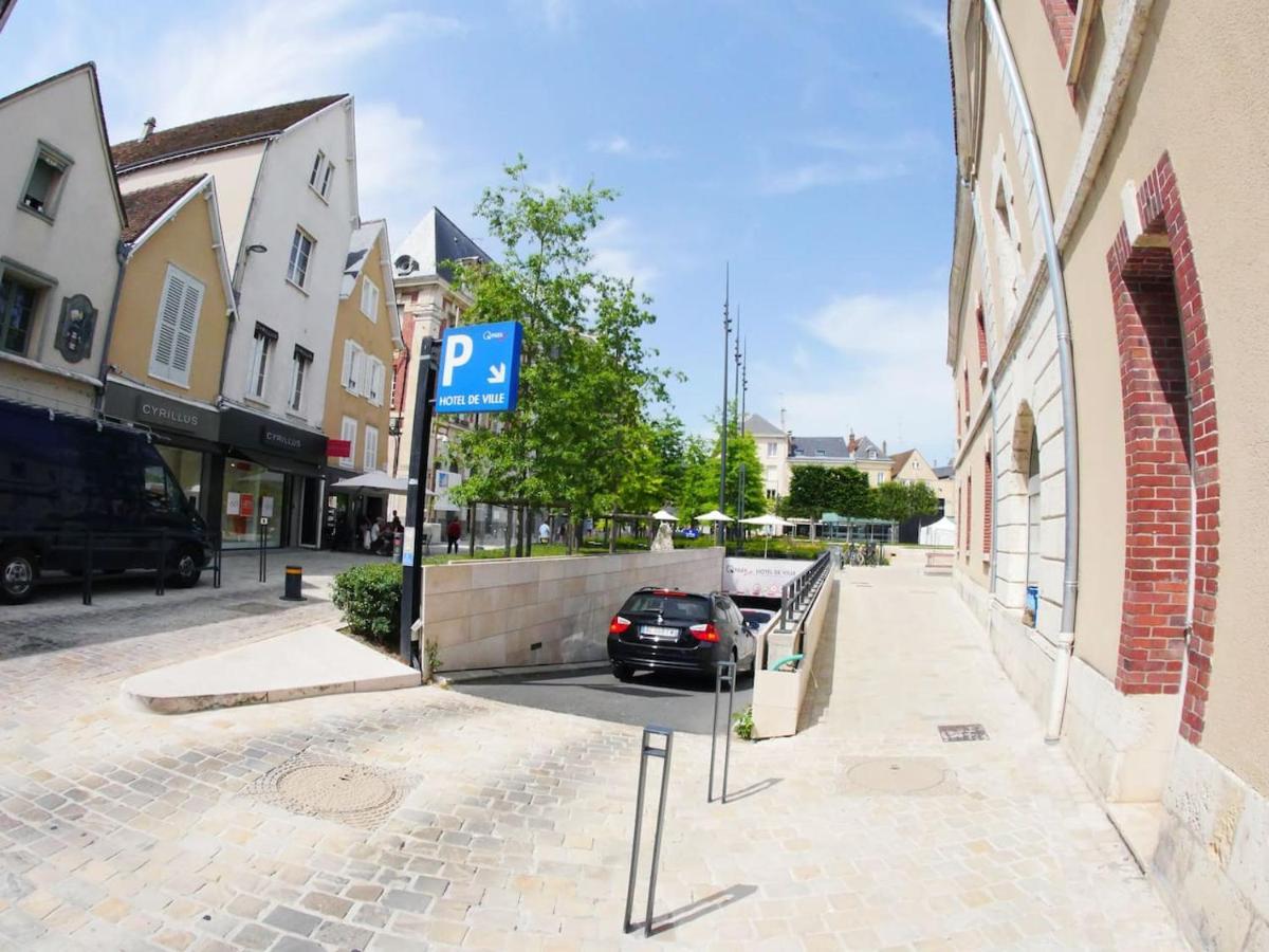 Chartres Coeur De Ville, Beau 2 Pieces Chaleureux Et Lumineux,Parking Et Wifi ! Экстерьер фото